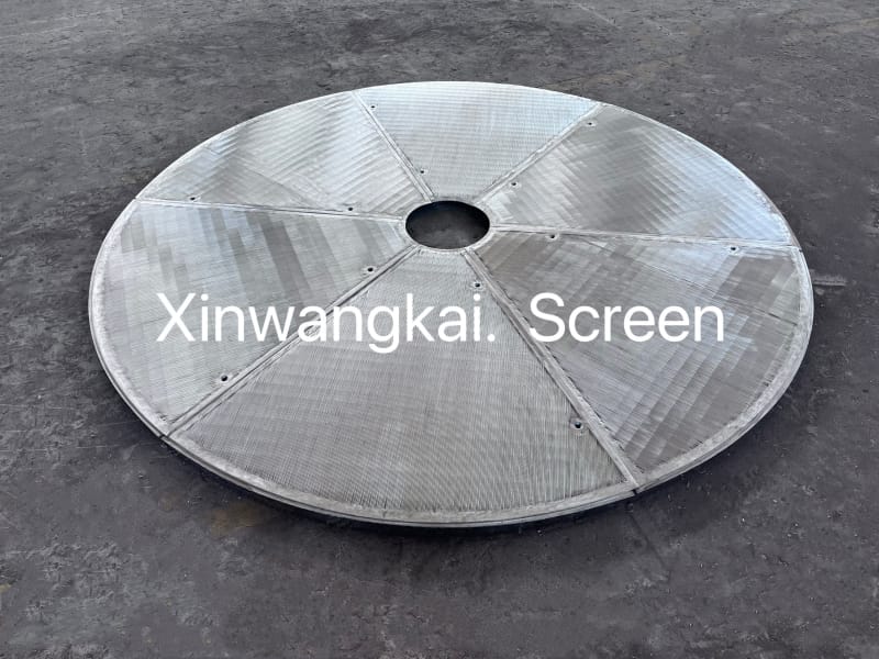 False bottom screen mesh for mash tun