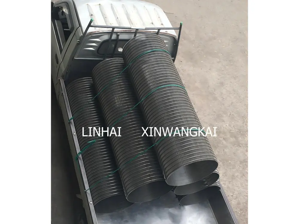 Wedge wire screen metal cylinder
