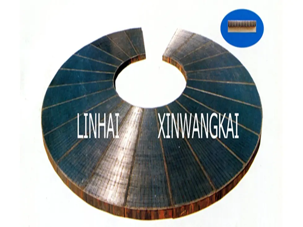 Wedge Wire Screen With Frame For Oil Extractor